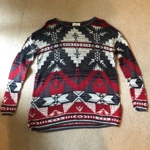 Women’s small Aztec-style sweater